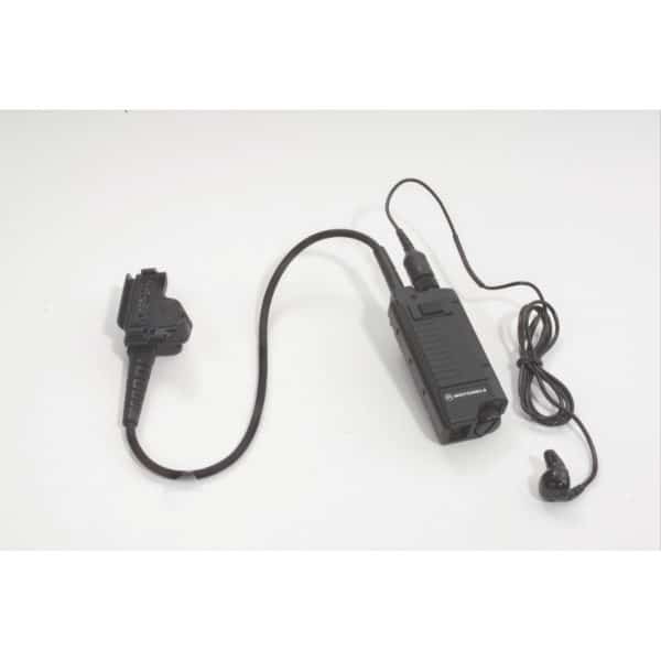 Motorola GP340 FM Approved Black Ear Microphone