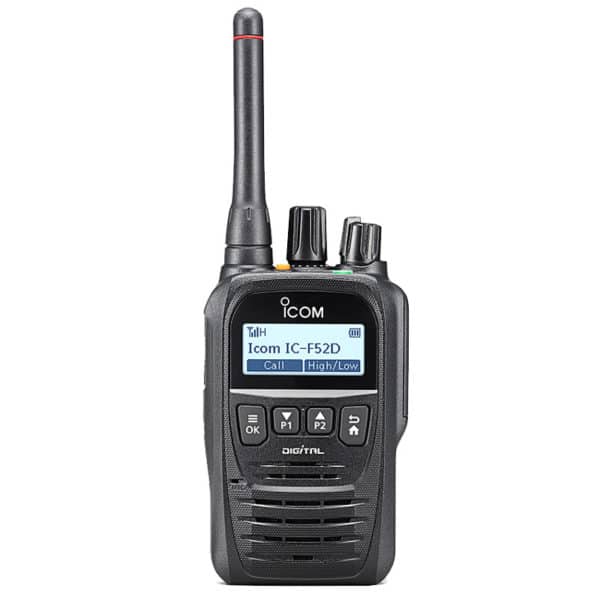 IC-F52D/IC-F62D Compact Digital Portable Radio