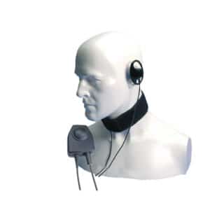 Entel DX4 Series Bone Conductive Headset & Inline PTT