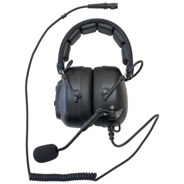Hytera PD7/9 Series Heavy Duty Over The Head Headset - Hirose Connector