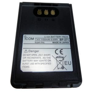 ICOM IP100H High Capacity Lithium Ion Battery