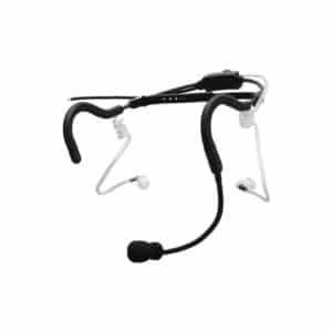 Swatcom Multicom Lightweight Behind Head Headset With Acoustic Tubes