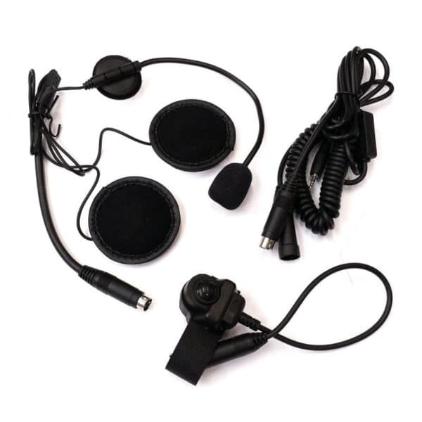 Maxon SL25/SL55 Open Face Motorcycle Headset With PTT
