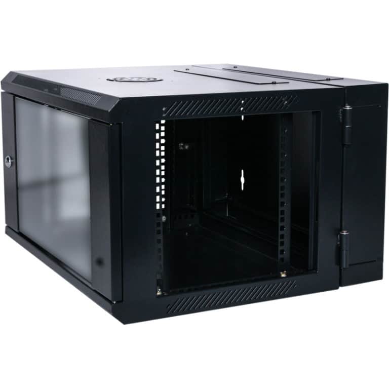 Repeater Cabinet 12u 600mm Deep - Black - Two Way Accessories