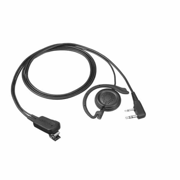 Kenwood TK-3501 Clip Microphone With Over Earpiece