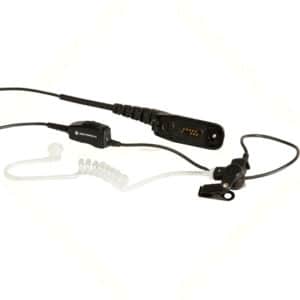 Motorola DP Series 1 Wire Surveillance Kit -Low Noise - Black