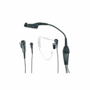 Motorola DP4000 Series IMPRES 3-Wire Surveillance Kit & Low Noise Kit - Black