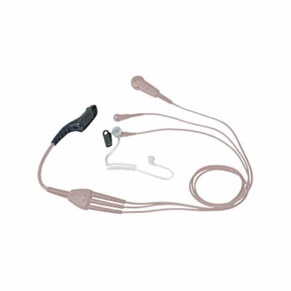 Motorola DP4000 Series 3-Wire Surveillance Kit & Low Noise Kit - Beige