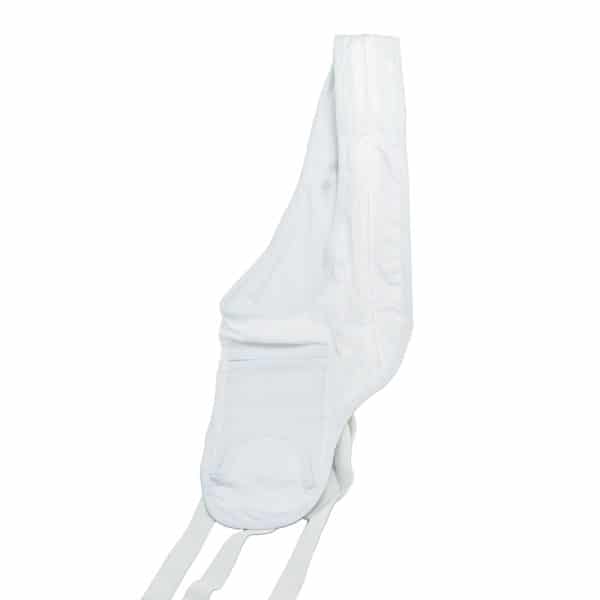 Micro shoulder harness in white (radio pocket right hand side) - 7 sizes available