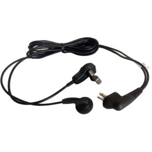 Motorola CP040 2 Wire Earbud With Combined Mic/PTT - Black