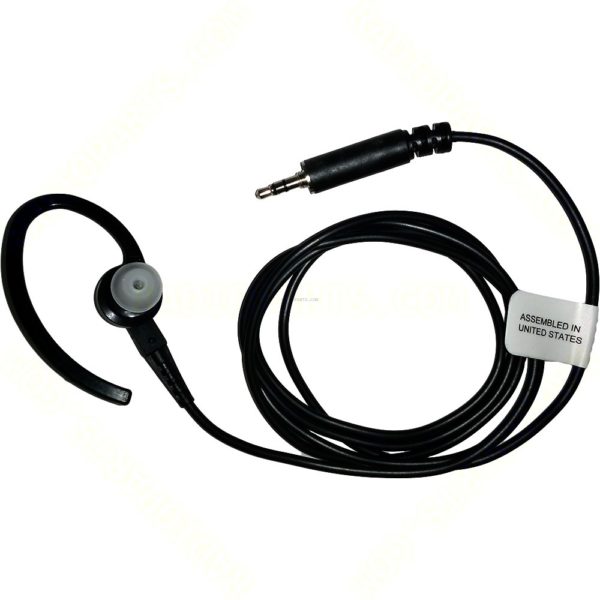 Motorola GP344 One Wire Receive Only Earpiece - Black