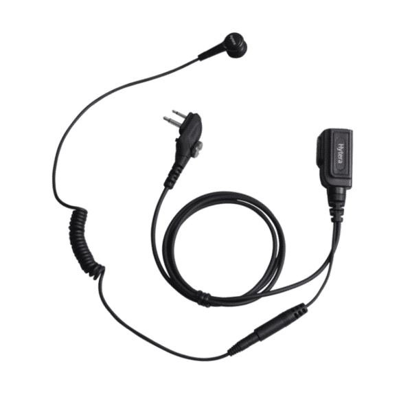 Hytera PD505 Earbud With Inline MIcrophone & PTT