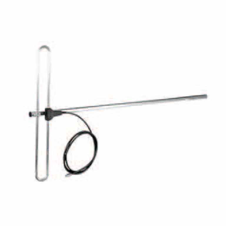 Off center dipole antenna