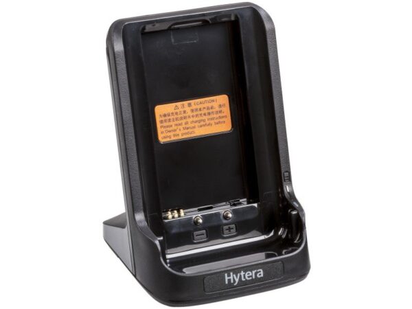 Hytera PD365 single charger pod.