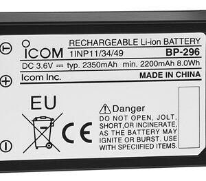 ICOM BP296 Li-ion Battery