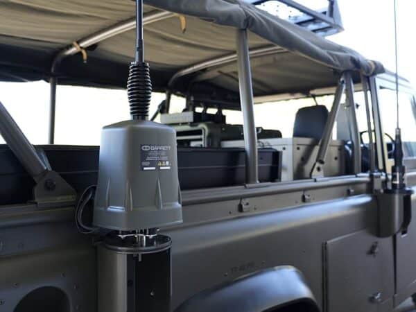 Barrett 4049 Auto Tuning HF antenna mobile installation